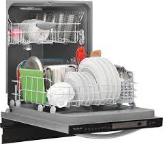 Jun 17, 2020 · locate the retaining tabs and/or screws that hold the top horizontal panel down. Frigidaire Gallery Fgid2466qf Ss 52 Dba Hidden Control Dishwasher With Orbitclean Wash System In Stainless Steel Brandsmart Usa