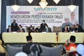 Yayasan budi ihsan malaysia (ybim), telah diluluskan penubuhannya pada 15hb oktober 2018 oleh suruhanjaya syarikat. Kpt Majlis Menandatangani Memorandum Persefahaman Mou Di Antara Yayasan Dakwah Islamiah Malaysia Yadim Dengan Institusi Pengajian Tinggi Malaysia Dan Institusi Pondok