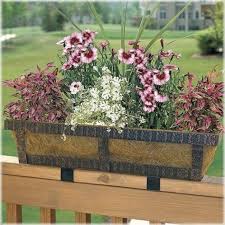 We can custom fabricate brackets for your deck or fence railing. 32 Best Deck Rail Planters Ideas Planters Deck Railing Planters Railing Planters