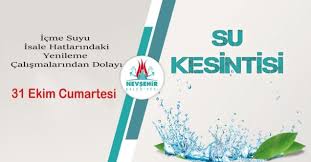 İski̇ tarafından yapılan açıklamada i̇stanbul'da su kesintisi saat 09:00 itibarıyla başladı. Nevsehir De 31 Ekim Cumartesi Gunu Il Genelinde Su Kesintisi Yasanacak Tokat Haber