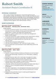 Skills to include on a project management resume include: Assistant Project Coordinator Resume Samples Qwikresume