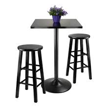 You can find high top tables in various styles. 3 Piece Pub Table Set Bar Stool Counter Height Bistro Kitchen Dining Chair Round Modern Bar Stools Home Garden Worldenergy Ae