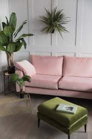 Epsom Rosa Samt Ecksofa Ecksofa Epsom Rosa Samt Rose Gold Interior In 2019 Velvet Corner Sofa Room Interior Living Room Decor
