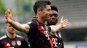 Ran.de zeigt, wie der polen das erreichen dieser bestmarke feierte. Lewandowski Ties Bundesliga Goal Record Hertha Finally Safe Asharq Al Awsat