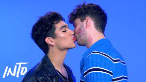 Gay Couple Tries Every Kiss In The World - YouTube