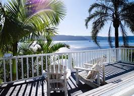 Sydney Northern Beaches Nsw Located On The Edge Of Pittwater Barrenjoey Villa Is A Luxury Beachfront Holida Holiday Home Relaxing Getaways Luxury Holidays