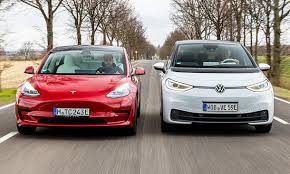 Select style tesla model 3. Tesla Model 3 Vw Id 3 Vergleichstest Autozeitung De