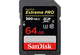 Sandisk sdhc extreme pro 32gb, video speed class v30, uhs sp. Sandisk Extreme Pro Uhs Ii Sdxc Speicherkarte 64 Gb 300 Mb S Mediamarkt
