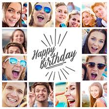 Birthday Photo Collage 250 Free Templates