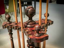 *to use images protected by trademark or copyright in a design, we require written consent from the owner or trademark holder. Antique Turntable Cue Racks Sir William Bentley Billiards
