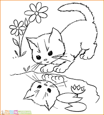 Nah, cara menggambarnya sendiri bisa anda lakukan dengan membuat lingkaran besar untuk tubuh, gambar lagi lingkaran kecil di dalam lingkaran besar tersebut untuk kepala, beri telinga, mata yang terpejam, hidung dan mulut. Sketsa Kucing Radea