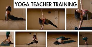 yoga teacher with childcare