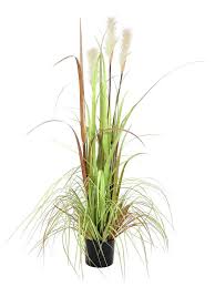 Sonnengegerbtes Schilfgras Fur Wilde Naturdeko3 Hauchfeine Blutenstandeblatter Fuhlen Sich An Wie Von Echtem Grasgrun Und Braunt Kunstpflanzen Schilfgras Gras