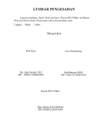 Check spelling or type a new query. 10 Contoh Lembar Pengesahan Proposal Laporan Dll File Doc