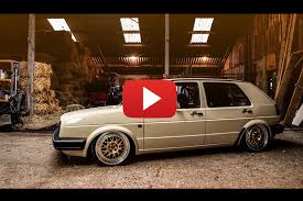 Coincidimos con este vw golf mk2, un gti comercializado a inicios del 1987 con un motor de 1.8 litros y 8 válvulas, como resultado, una potencia de 107cv. Modified Mk2 Golf Fast Car