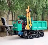 Tracked Mini Dumper Truck 800kg 2 Ton 1 Ton Crawler Dumper Mini Transporter  Self Loading Mini Dumper Price