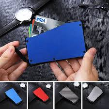 The attacker will not get the person's name, security code, or the. New Rfid Credit Card Holder Aluminum Alloy Card Box Antimagnetic Metal Card Wallet Anti Static Bank Set Card Walmart Com Walmart Com
