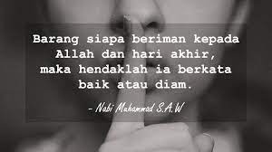 Maybe you would like to learn more about one of these? 30 Motto Hidup Islami Yang Bisa Dijadikan Semboyan Kepogaul