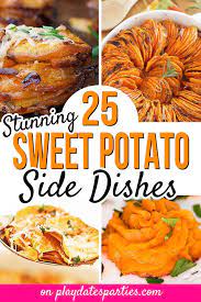 Want To Make Some Unique Sweet Potato Dishes For Thanksgiving Dinner This Year Wheth Sweet Potato Recipes Casserole Sweet Potato Dishes Sweet Potato Side Dish