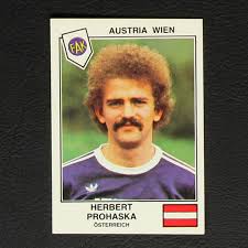 Born 8 august 1955 in vienna, austria) is a retired austrian football player. Euro Football 79 Panini Sticker No 109 Herbert Prohaska Sticker Worldwide