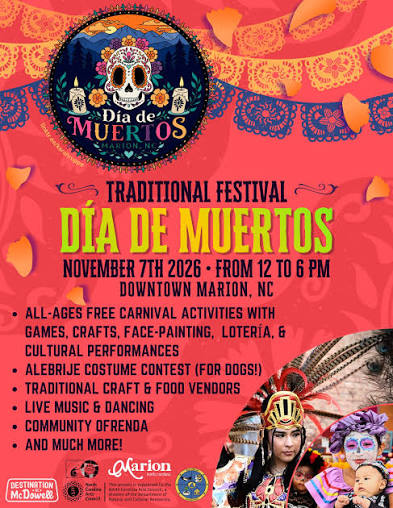 Dia de los Muertos /Marion, N.C. | Marion NC