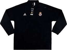 Official technical bench padded winter jacket. 2017 18 Real Madrid Adidas Zne Woven Jacket Bnib Classic Retro Vintage Football Shirts