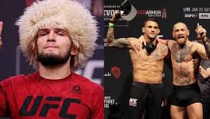 Dustin poirier punches conor mcgregor during his upset victory in their ufc 257 bout. Wucjst8shw2ssm