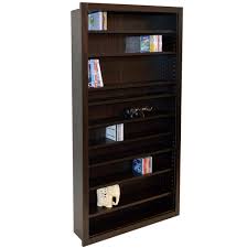 Are you tired of the shelves that need to adjust again and again? Baltimore Large 730 Cd 300 Dvd Blu Ray Media Storage Shelves Walnut Watson S On The Web Furniture Storage And Homewares