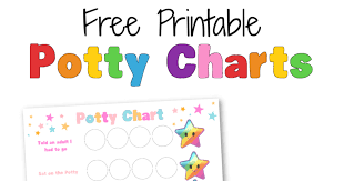 Free daily child routine chart printables the kreative life kids potty chart potty training chart reward chart digital etsy Musings Of An Average Mom Free Printable Potty Training Charts