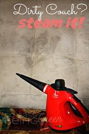 Bissell Steam Shot Hard Surface Cleaner Reviews Using A Handheld Steamer To Clean Your Couch And Other Areas Around Your House Is Easy And Makes Microfiber Couch Cleaner Diy Steam Cleaning Steam Clean Couch