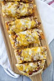 Sloppy Joe French Bread Pizza Yellowblissroad Com Recipe Best Ground Beef Recipes Recipes French Bread Pizza
