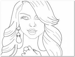 Lagoona blue on the beach; Coloring Pages Of Selena Gomez Coloring Home