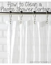 How To Clean A Plastic Shower Curtain Ask Anna Plastic Shower Curtain Clean Shower Curtain Liner Wash Shower Curtain