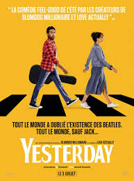 Une Des Affiches De Yesterday Qui S Inspire De La Pochette De Abbey Road Juillet 2019 Graphik