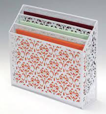 Balancing the workstation by placing things in a convenient. China Desk Organization Metal Mesh Stationery Magazine Holder Office Desk Accessories China Metal Mesh Stationery Metal Stationery