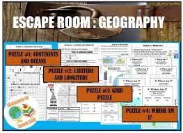 Escape Room Geography Amped Up Learning Escape Room Geography Lessons Geography Classroom