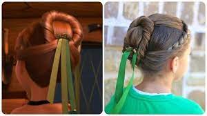 Cute And Easy Hairstyles For Kids To Do At Home New Hairstyles Haircuts Hair Color Ideas Hair Styles Frozen Hair Disney Hairstyles