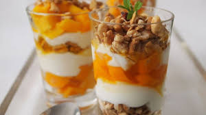 Mango And Passion Fruit Parfait Recipe In 2020 Food Fruit Parfait Recipes