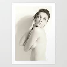 Nude, Akt, Nudes, Nackt, BW Nudes, Aktfoto, Aktfotografie Art Print by  Falko Follert Art-FF77 | Society6