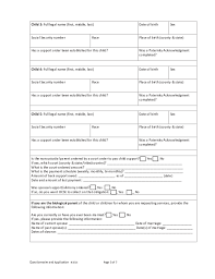 Child Support Enforcement Form Arkansas Free Download