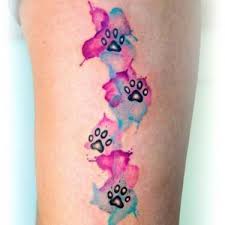 See more ideas about tattoos, dog tattoos, pawprint tattoo. 47 Tiny Paw Print Tattoos For Cat And Dog Lovers Revelist