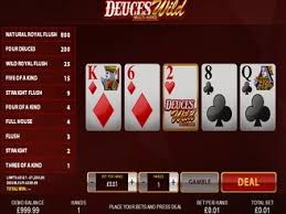 This draw poker game uses the normal 52 card pack, but each of the four two point cards or deuces may represent any card chosen by the player who holds them in their hand. Play Deuces Wild Multi Hand Video Poker At Mansioncasino Com