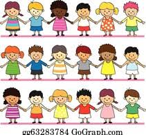 Children Holding Hands Clip Art Royalty Free Gograph Hand drawn cartoon kids holding hands together outdoor watercolor christmas illustration with kids holding flat vector cartoon little kids holding hands and greeting kids holding hands on white. children holding hands clip art
