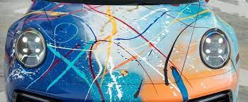 Trippy 2021 Porsche 911 Carrera Is World S First Art Car Nft Autoevolution