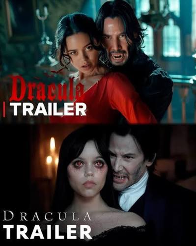 Keanu Reeves stars as Dracula in 2025 movie teaser