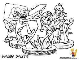 Are you addicted to mario? Mario Kart 64 Coloring Pages Shefalitayal