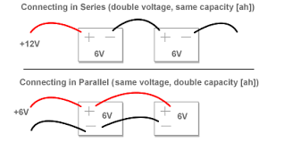 Can they be connected in parallel without damaging the 7ah battery? How To Wire 2 Batteries In Series Trucks Trailers Rv S Toy Haulers Thumpertalk