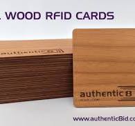Wooden RFID Mifare 1K Card