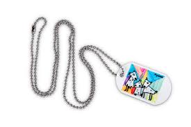 Replacement chains for bicycles are always longer than you need. Art To Remember Necklace Dog Tag