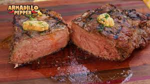 Start out by simply putting the steaks on the grate and closing the lid. Smoked Ribeye Steak In The Masterbuilt Smoker With Bacon Maple Butter Youtube